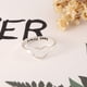thumbnail image 5 of Anillos para mujer, regalos para mujer, moda para damas, letras, corazón, joyería de moda, anillo para damas, 5 of 5