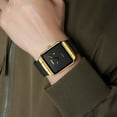 thumbnail image 5 of Deeceymbur Men'S Quartz Watch Waterproof Casual Business Date Display Silicone Strap Alloy Case Fashion Wristwatch for Daily Use Gift for Men, 5 of 6