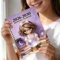 thumbnail image 5 of 2026-2030 Monthly Planner, Spiral Bound Agenda Book, Reading Themed Cover Calendar Notebook, Monthly Tab Organizer, Long Term Goal Tracking Journal, 5 Year Planner for Daily Schedule Planning, 5 of 7