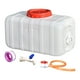 thumbnail image 4 of Contenedor de almacenamiento de agua potable, cubo horizontal reutilizable multiusos blanco 475 kg, 4 of 9