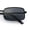 Black Frame - Black Lens, variant on Mens Retro Vintage Rectangle Metal Rim Sunglasses