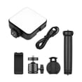 thumbnail image 3 of Lámpara de fotografía Andoer W64RGB Pocket RGB LED Video Light Kit Video Conference Lighting CRI95+ 2500K-9000K Regulable 20 Efectos de iluminación Parte trasera magnética con trípode de escritorio + Andoer-2 Lámpara de fotografía, 3 of 7