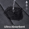 thumbnail image 4 of ROSMARUS Memory Foam Bath Mat 20' x 32', Water Absorbent Shower Mat, Thick Non Slip Bath Rugs with PVC Backing, Ultra Soft Bathroom Rugs for Floor & Tub, Charcoal Gray, 4 of 6
