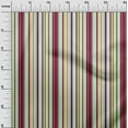 thumbnail image 2 of oneOone Cotton Poplin Fabric Multicolor Stripe Printed Craft Fabric BTY 56 Inch Wide, 2 of 4