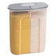 thumbnail image 3 of Tanque de almacenamiento de doble compartimiento gris Adepaton LKX-0914-2, 3 of 8