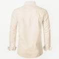thumbnail image 3 of Stretch Mens Slim Fit Dress Shirts Formal Long Sleeve Button Down Shirts, 3 of 5
