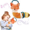 thumbnail image 1 of 1 juguete musical de zorro de acordeón para niños, juguetes de instrumentos musicales para niños pequeños, una variedad de efectos de sonido, juguetes de despertador de educación temprana, el regalo perfecto para bebés de 1 a 3 años. Rojo Verde, 1 of 4