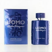 Uomo Urban Feel by Salvatore Ferragamo, 3.4 oz Eau De Toilette Spray for Men
