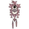 thumbnail image 1 of Quartz Cuckoo Clock 5-leaves violet, bird, 1 of 1