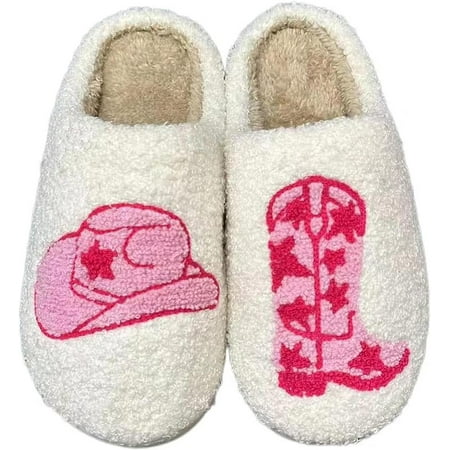 

Evil Eyes Slippers For Women Strawberry Slippers Memory Foam Cowboy Cowgirl Hat And Boot Slippers Slip On House Shoes