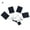 4 in 1, variant on USB Electric Heated Jacket Heating Pad Winter Heating 2024 Clothing Warm Q8I8