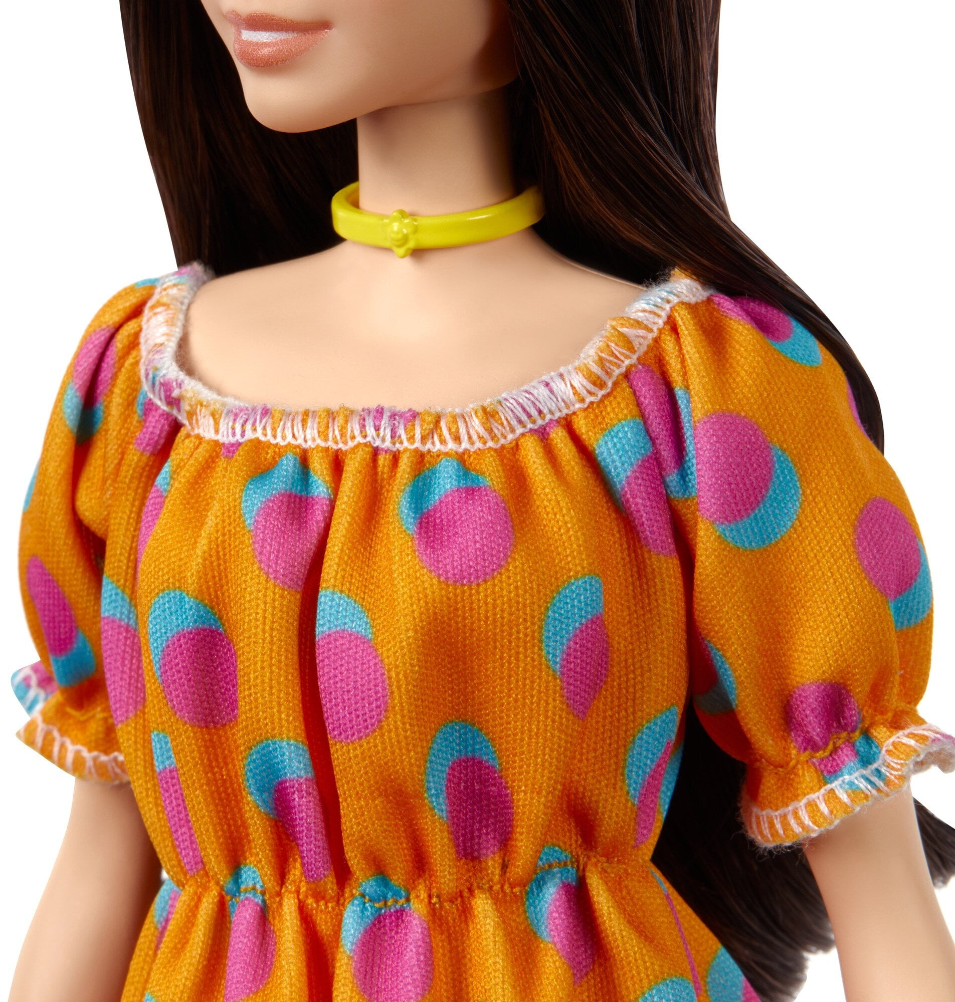 Barbie Fashionista Doll #160 Orange Fruit Dress 