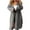 Gray, variant on Karight Women's Long Cardigan Coats Cable Knit Casual Open Front Long Sleeve Loose Sweater with Pockets