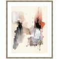 thumbnail image 4 of Kate and Laurel Framed Wall Art Print 'Urban Wanderer 1' by Xizhou Xie, 34 x 42, Mila Dark Silver Frame, Modern Contemporary, Abstract Art for Wall Decor, 4 of 8
