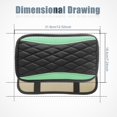 thumbnail image 2 of Car Center Console Cover, Universal Leather Waterproof Armrest Seat Box Cover Protector, Comfortable Car Decor Accessories Fit for Most Cars, Vehicles, SUVs-Light green, 2 of 7