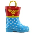 thumbnail image 2 of DC Comics Children's Girls' Wonder Woman Printed Waterproof Easy-On Rubber Rain Boots (Toddler/Little Kids)&nbsp;, 2 of 4
