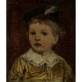 thumbnail image 3 of Jacob Maris 15x17 Black Modern Framed Museum Art Print Titled - "Portrait of Willem", Presumably Willem Matthijs Maris Jbzn, Son of Jacob Maris (C. 1876), 3 of 5