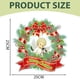 thumbnail image 3 of Kits de coronas de pintura de diamantes con campanas de Papá Noel para Navidad, kits de mosaico de coronas de diamantes de imitación de cristal de forma especial para regalo de decoración de pared, 3 of 5
