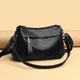 thumbnail image 3 of Bolso cuadrado pequeño clásico de cuero de color sólido, bolso de hombro informal en diagonal para madre, bolso de mujer de cuero suave coreano, 3 of 6