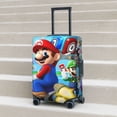 thumbnail image 2 of Lsque Mario Printed Luggage Cover, Travel Luggage Protector,Scratch and Dirt Resistant, Fits 18-32 Inch Luggage - Small, 2 of 9