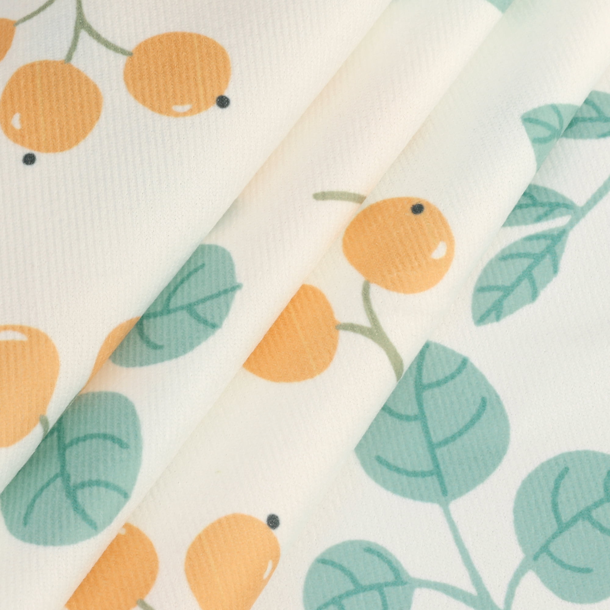 Unique Bargains Rectangle Polyester Waterproof Wrinkle Resistant Washable Soft Tablecloth Loquat 55x55 Inch