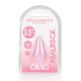 thumbnail image 1 of Shots Realrock Crystal Clear Plug Anal 3,5 Pouces - Rose, 1 of 4