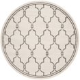 thumbnail image 1 of Safavieh Tapis Intérieur Extérieur Amherst Ivoire - Rond 7 Pieds, 1 of 4
