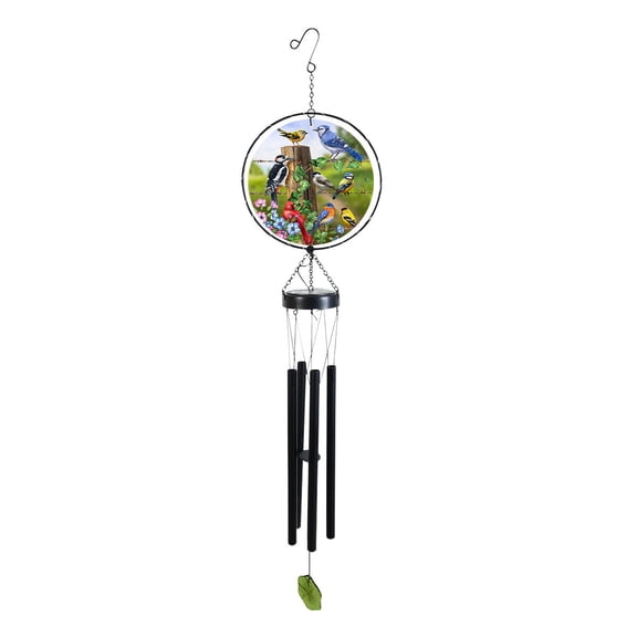 Briarwood Lane Country Birds Illuminated Wind Chime