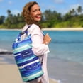 thumbnail image 4 of Tommy Bahama 20L Waterproof Dry Bag, Roll-Top (Harbor Stripe), 4 of 5