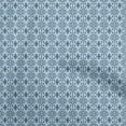 thumbnail image 1 of oneOone Rayon Light Blue Fabric Tribal Sewing Craft Projects Fabric Prints By Yard 56 Inch Wide, 1 of 4