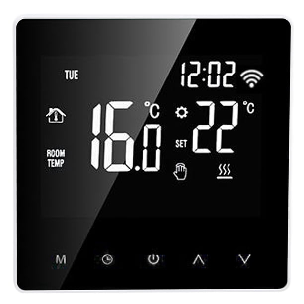Termostato, ME81H Smart WIFI LCD WIFI Termostato Termostato inteligente Funcionalidad inteligente NikouMX herramienta