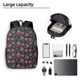 thumbnail image 4 of Xecao Paisley1 print Travel Backpack, Large Computer Backpack for Men Women, College School Rucksack Book Bag, 4 of 5