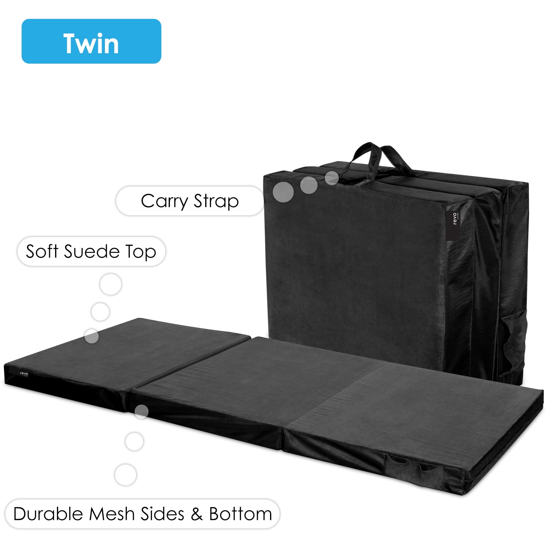 Tri Fold Foamat 34 Twin Black