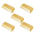 thumbnail image 5 of Airtight Cookie Containers Multi Function Candy Boxes Golden Rectangular Paper Gift Wrapping Box For Christmas Party 5Pcs, 5 of 5