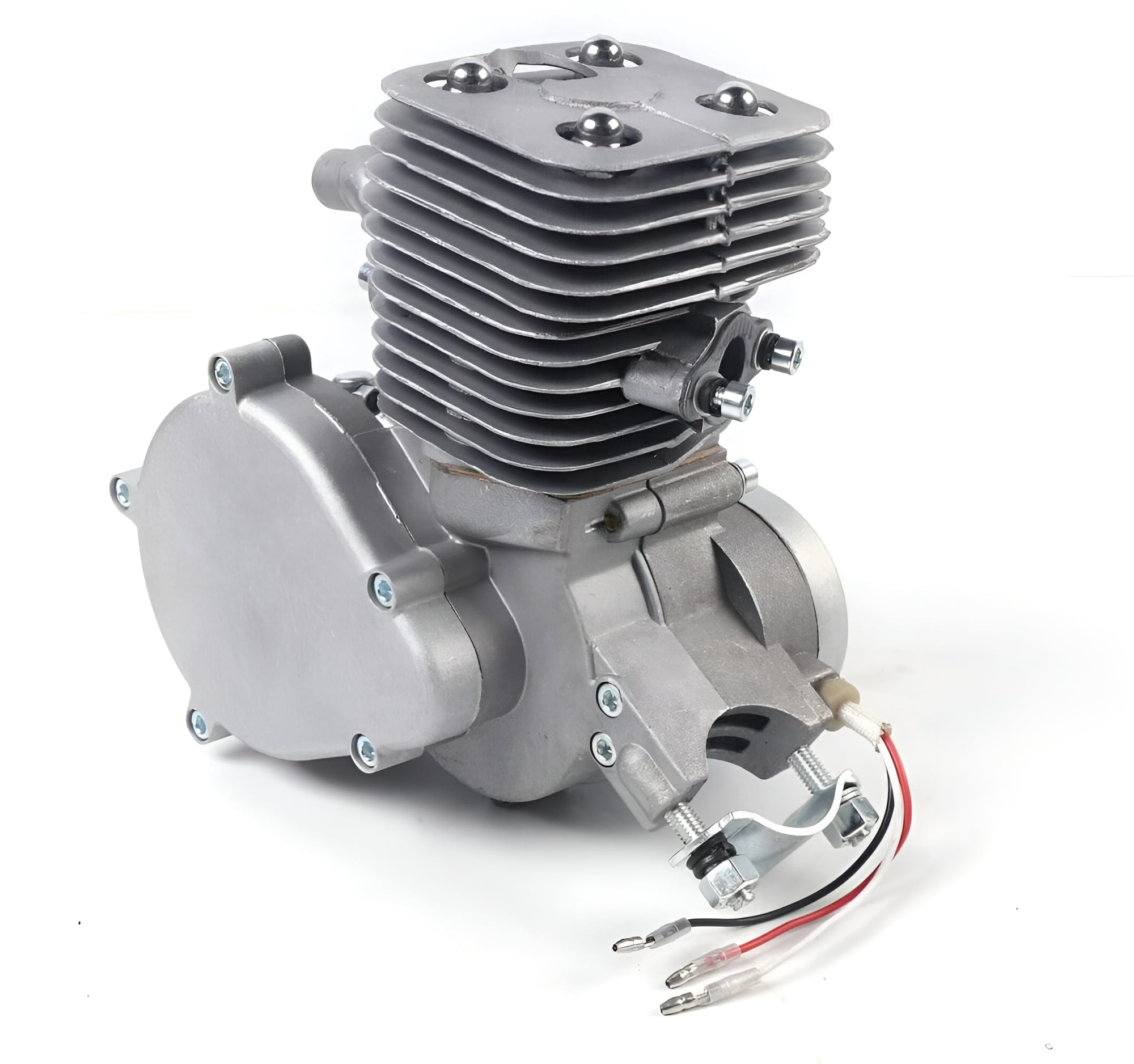 Anqidi Full Set 100CC 2-Stroke Bicycle Petrol Engine Kit Motorized Bike Gas Motor Conversion Kit for Most 26" / 28" Bikes CDI 44 Tooth