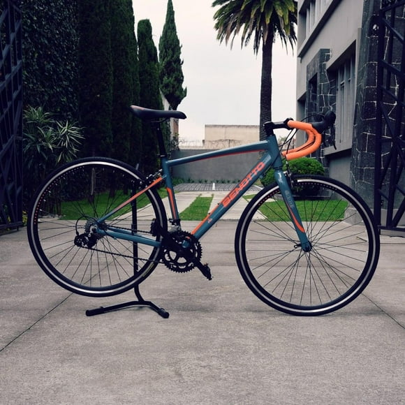 Bicicleta Benotto Ruta 590 R700 14v Aluminio Palancas Duales gris oscuro 51