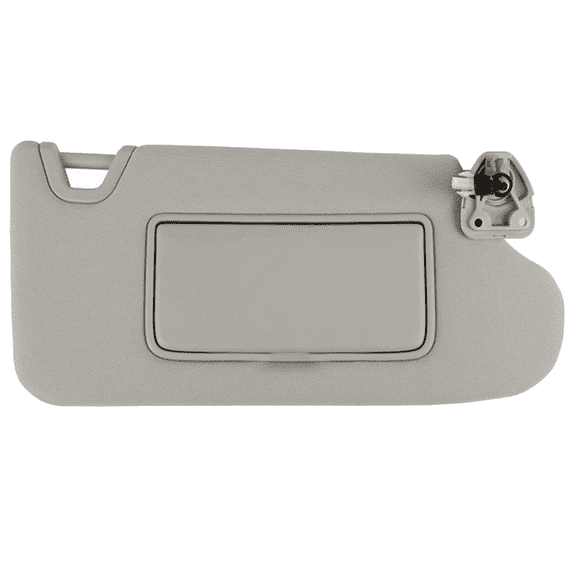 Right Passenger Side Sun Visor For Nissan Altima 2013-2016 With Mirror, Replacement OEM 96401-3TA2A -Right-grey