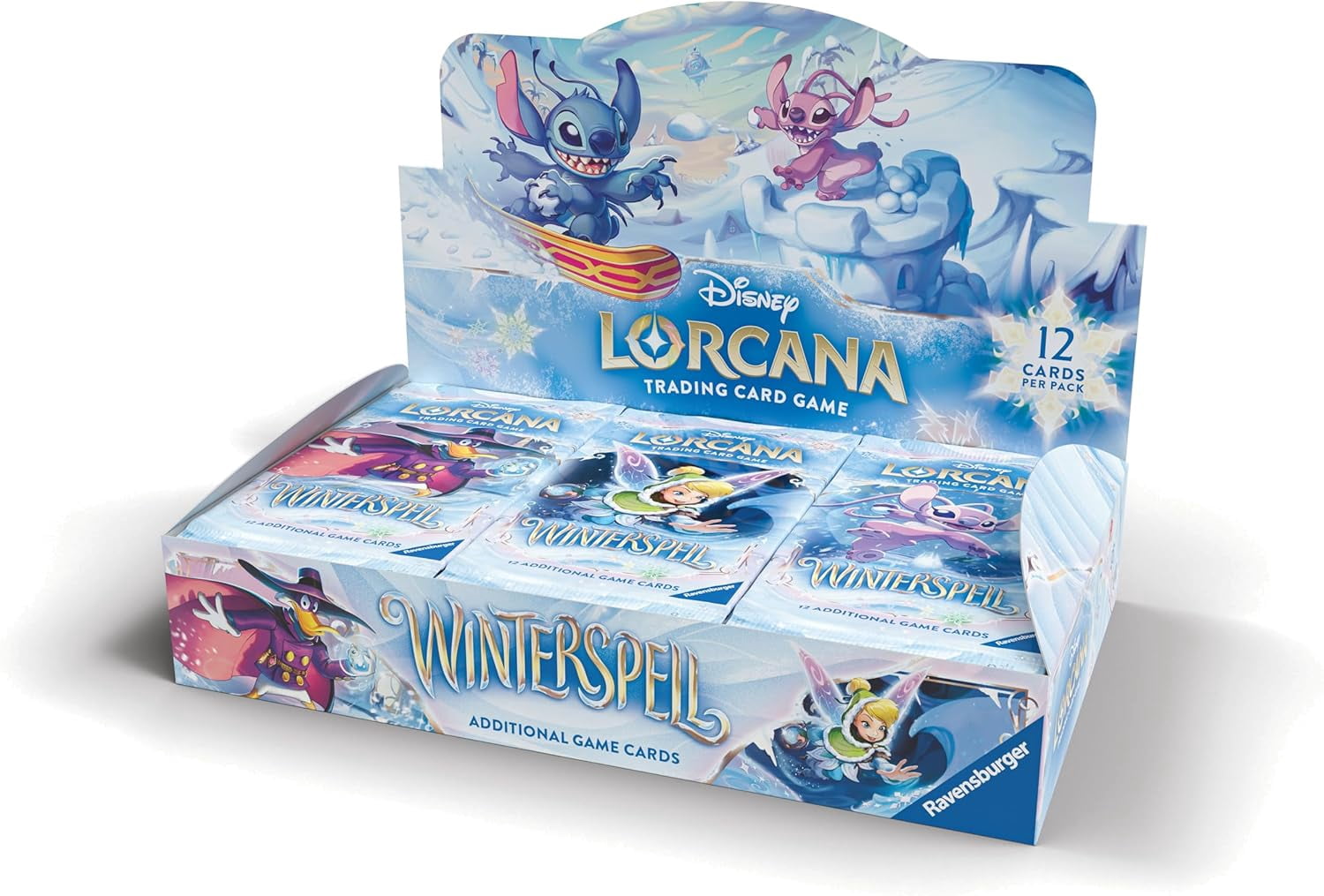 walmart disney lorcana booster box Ravensburger TCG: Whispers in The Well Pack Display - 24 Packs with 12 Trading Cards Each - Ideal for Collectors & Disney Fans these Disney Lorcana boosters make an excellent gift Disney Lorcana Trading Card Game
