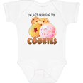 thumbnail image 3 of Inktastic I'm Just Here for the Cookies Boys or Girls Baby Bodysuit, 3 of 5