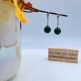 thumbnail image 5 of Mall of Style - Agate Jewelry for Women - Potara Earrings Men - Japanese Earrings (Forest Zircon), 5 of 9