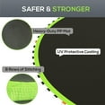 thumbnail image 5 of Kadyn Trampoline Replacement Mat with 72 V-Hooks and 5.5" Springs (Spring & Frame not Included), Recreational Big Trampolines Fits 12' Trampoline, Green, 5 of 7