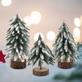thumbnail image 5 of Moocorvic Christmas Brush Trees Christmas, Christmas Ornaments Mini Miniature Christmas Tree Decor for Christmas Yard Decoration Home Indoor Outdoor Garden Lawn, 5 of 5