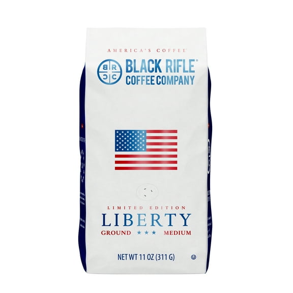 Black Rifle Coffee Company Liberty Roast, Medium Roast, Ground Coffee 11oz