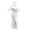 White, variant on Dserhfy Funny Muscle Liberty Statue 3D Printed Humorous Muscular Liberty Statue for Living Room Bookshelf Cabinet Table Decor New York City Souvenirs Gifts for Men Women