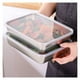 thumbnail image 1 of Plato cuadrado de acero inoxidable con tapa, contenedores de almacenamiento de comida, caja cuadrada for molde for pasteles, 2 uds., 1 of 7