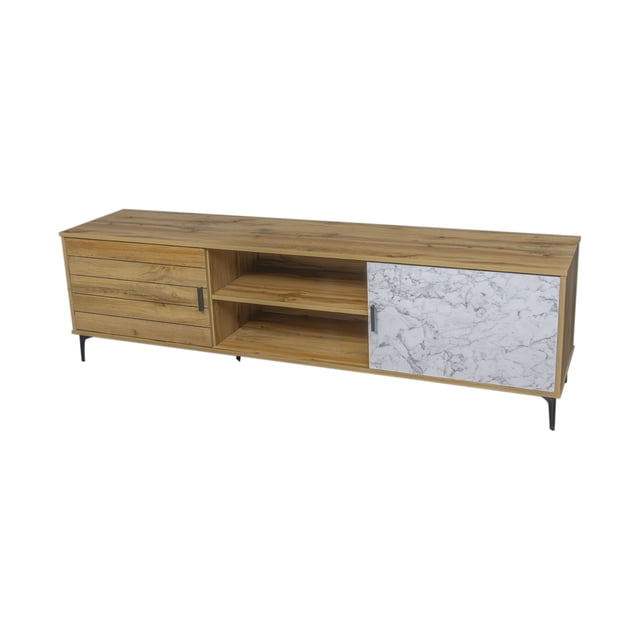 Mesa de Tv Moderno Bossa Madsen Blanco
