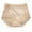 Beige, variant on Fancifize Womens Underwear Cotton Lace High Waist Panties Soft Breathable Ladies Hipster Stretch Briefs for Women