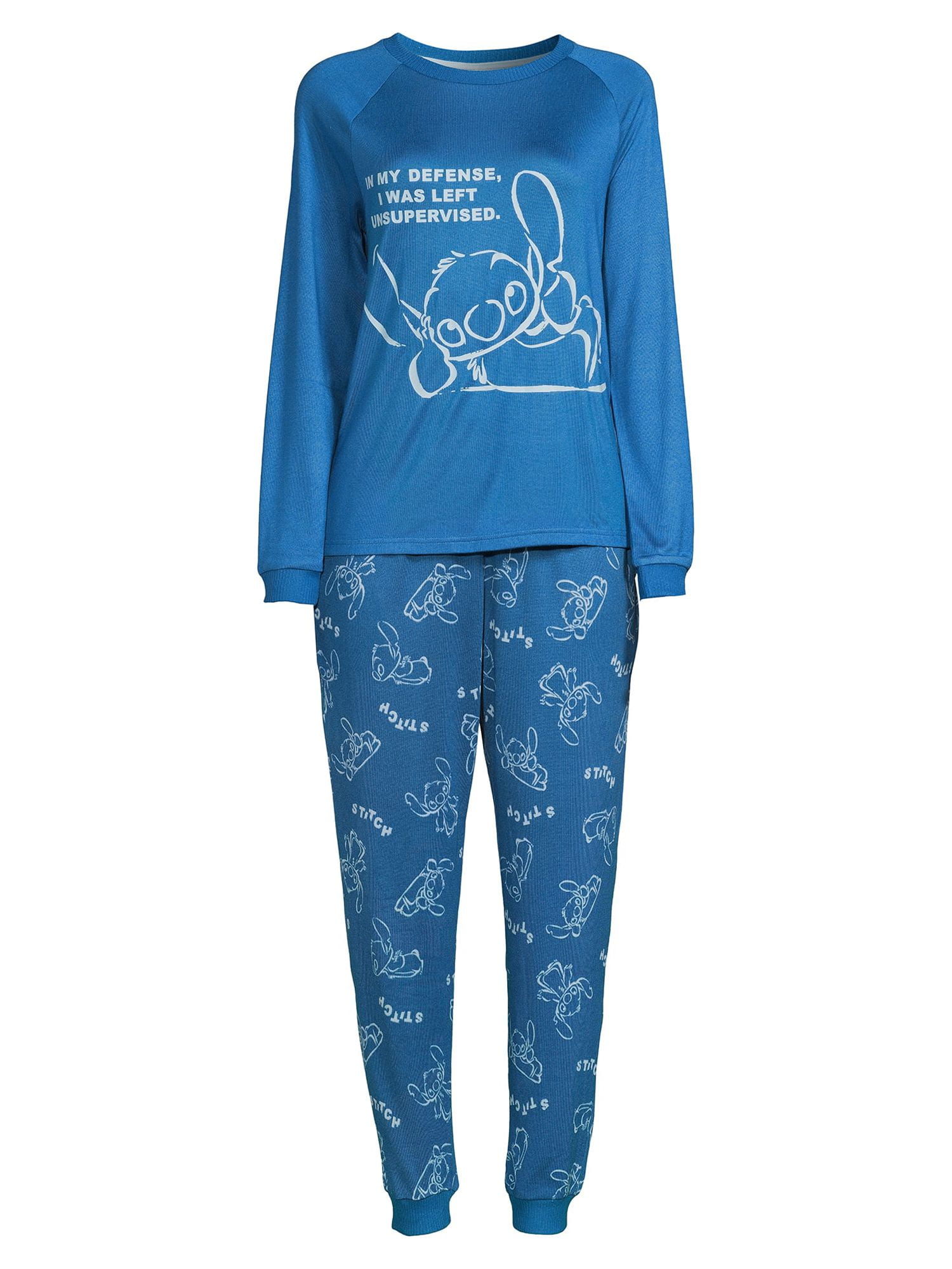 Disney Lilo and Stitch Womens Pyjamas, SIZE S,M,L, Ladies Cotton