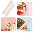 thumbnail image 2 of Miangastore 120pcs Small Spoons For Dessert Serving Utensils Wooden Spoons For General Users, 2 of 9