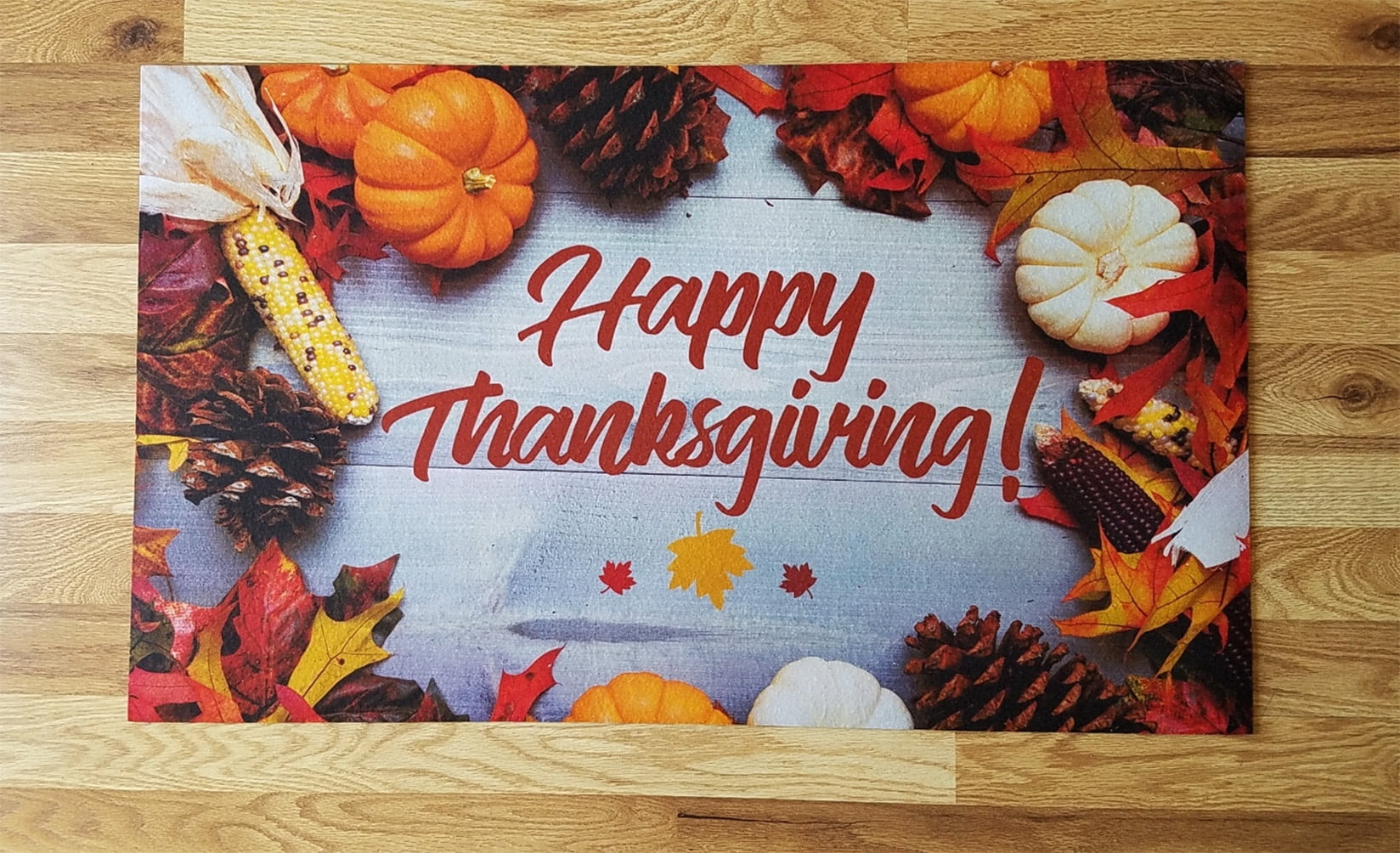 Sports Licensing Thanksgiving Outdoor Doormats, 18" x 30", Eco-Friendly Porch Entryway